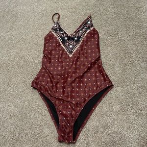 Cupshe Boho One Piece Swimsuit